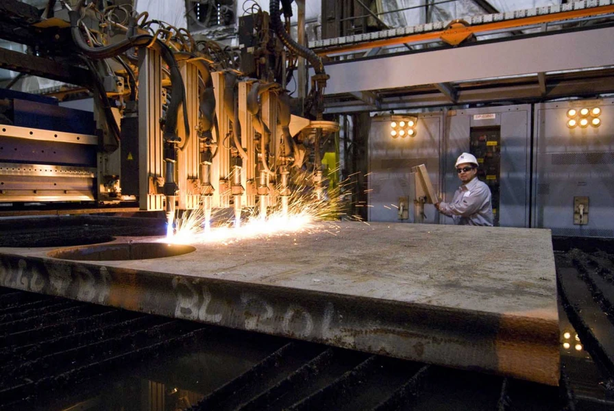 مراحل برشکاری هواگاز در کارگاه صنعتی