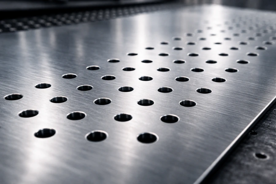 کیفیت و یکنواختی سوراخ‌ها در پانچ CNC ورق فلزی