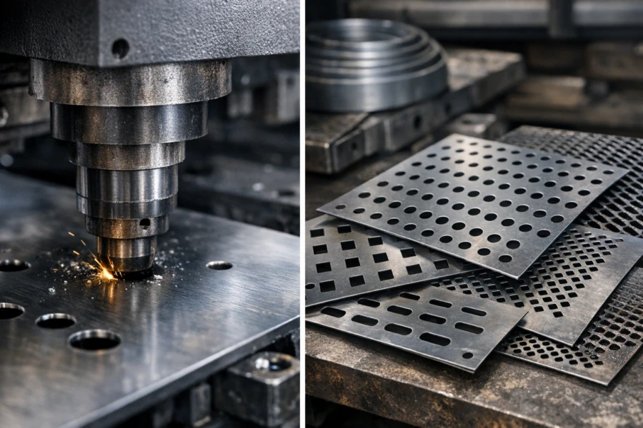 خدمات پانچ ورق فلزی با دقت بالا برای پروژه‌های صنعتی